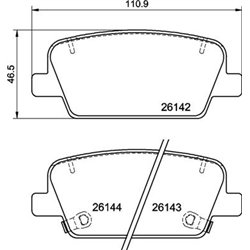 Klocki Brembo - P 30 118
