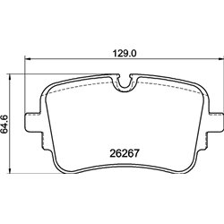 Klocki Brembo - P 85 190
