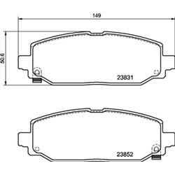 Klocki Brembo - P 37 025