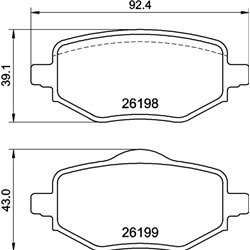 Klocki Brembo - P 61 140