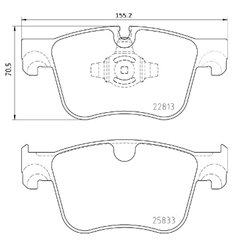 Klocki Brembo Xtra - P 61 135X