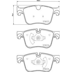 Klocki Brembo Xtra - P 61 127X