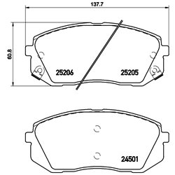 Klocki Brembo