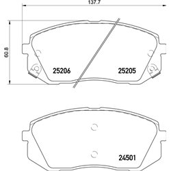 Klocki Brembo