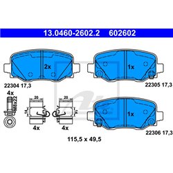 Klocki ATE Original - 13.0460-2602.2