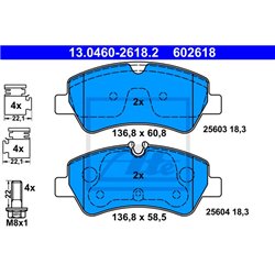 Klocki ATE Original - 13.0460-2618.2