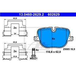 Klocki ATE Original - 13.0460-2629.2