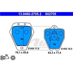 Klocki ATE Original - 13.0460-2705.2
