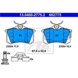 Klocki ATE Original - 13.0460-2775.2