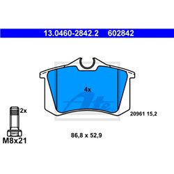 Klocki ATE Original - 13.0460-2842.2