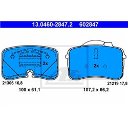 Klocki ATE Original - 13.0460-2847.2