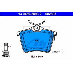 Klocki ATE Original - 13.0460-2893.2