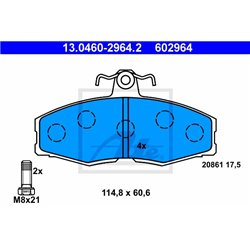 Klocki ATE Original - 13.0460-2964.2