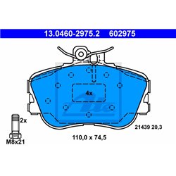 Klocki ATE Original - 13.0460-2975.2
