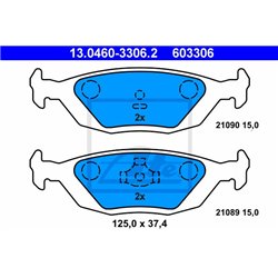 Klocki ATE Original - 13.0460-3306.2
