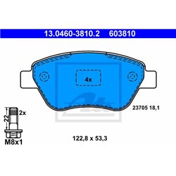 Klocki ATE Original - 13.0460-3810.2