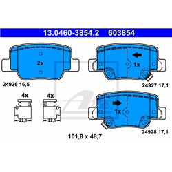Klocki ATE Original - 13.0460-3854.2
