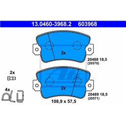 Klocki ATE Original - 13.0460-3968.2