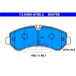 Klocki ATE Original - 13.0460-4708.2
