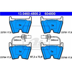 Klocki ATE Original - 13.0460-4800.2