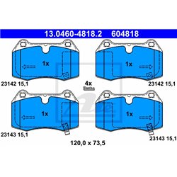 Klocki ATE Original - 13.0460-4818.2