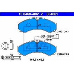 Klocki ATE Original - 13.0460-4861.2