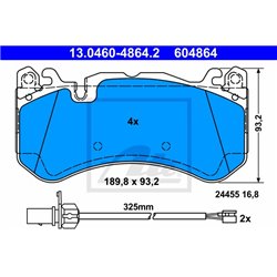 Klocki ATE Original - 13.0460-4864.2