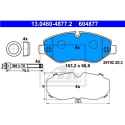 Klocki ATE Original - 13.0460-4877.2