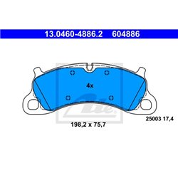 Klocki ATE Original - 13.0460-4886.2