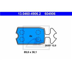 Klocki ATE Original - 13.0460-4906.2
