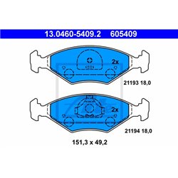Klocki ATE Original - 13.0460-5409.2