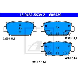Klocki ATE Original - 13.0460-5539.2