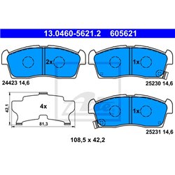 Klocki ATE Original - 13.0460-5621.2