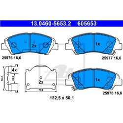 Klocki ATE Original - 13.0460-5653.2