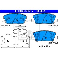 Klocki ATE Original - 13.0460-5659.2