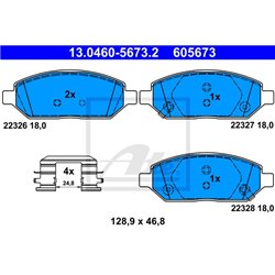 Klocki ATE Original - 13.0460-5673.2