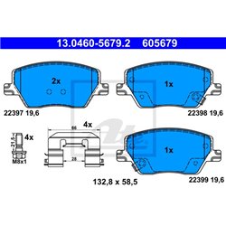 Klocki ATE Original - 13.0460-5679.2