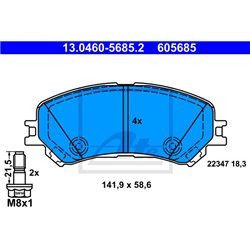 Klocki ATE Original - 13.0460-5685.2