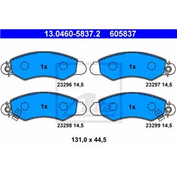 Klocki ATE Original - 13.0460-5837.2