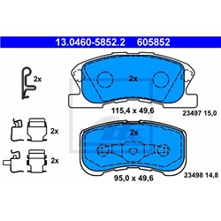 Klocki ATE Original - 13.0460-5852.2