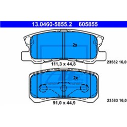 Klocki ATE Original - 13.0460-5855.2