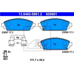Klocki ATE Original - 13.0460-5861.2