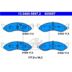 Klocki ATE Original - 13.0460-5897.2