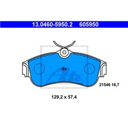 Klocki ATE Original - 13.0460-5950.2