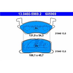 Klocki ATE Original - 13.0460-5969.2