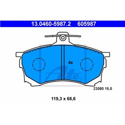 Klocki ATE Original - 13.0460-5987.2