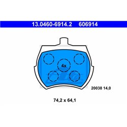 Klocki ATE Original - 13.0460-6914.2