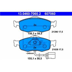 Klocki ATE Original - 13.0460-7060.2