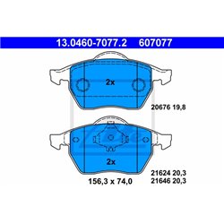 Klocki ATE Original - 13.0460-7077.2