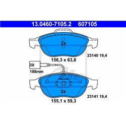 Klocki ATE Original - 13.0460-7105.2